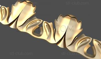 3D модель Листья чертополоха (STL)